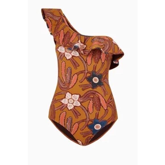 Ulla Johnson Martina Maillot Citrine Swimsuit Small - Picture 11 of 13